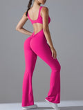 Athleisure Pullover Backless High Rise Yago Jumpsuits