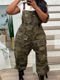 Camouflage Multi Packet Cargo Overalls